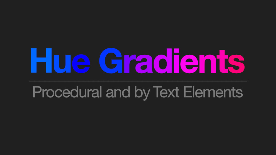 Yanobox Motype 2 Hue Gradients