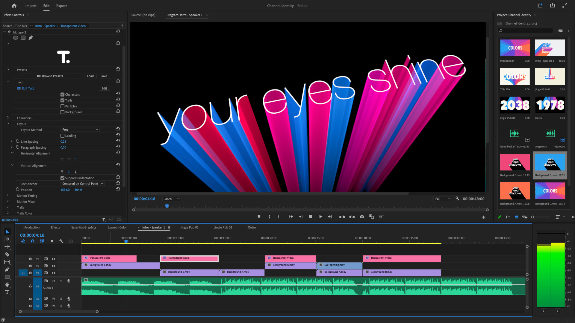 Yanobox Motype 2 in Premiere Pro