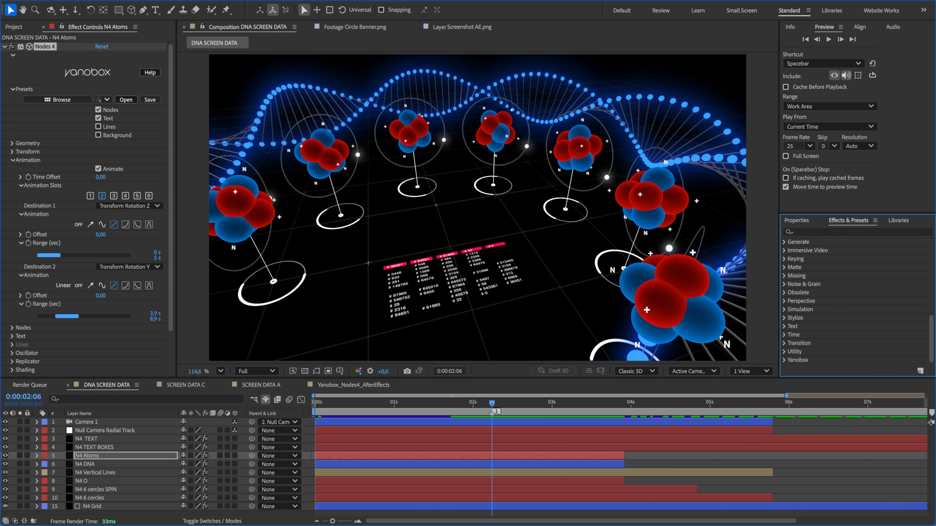 Yanobox Nodes in After Effects