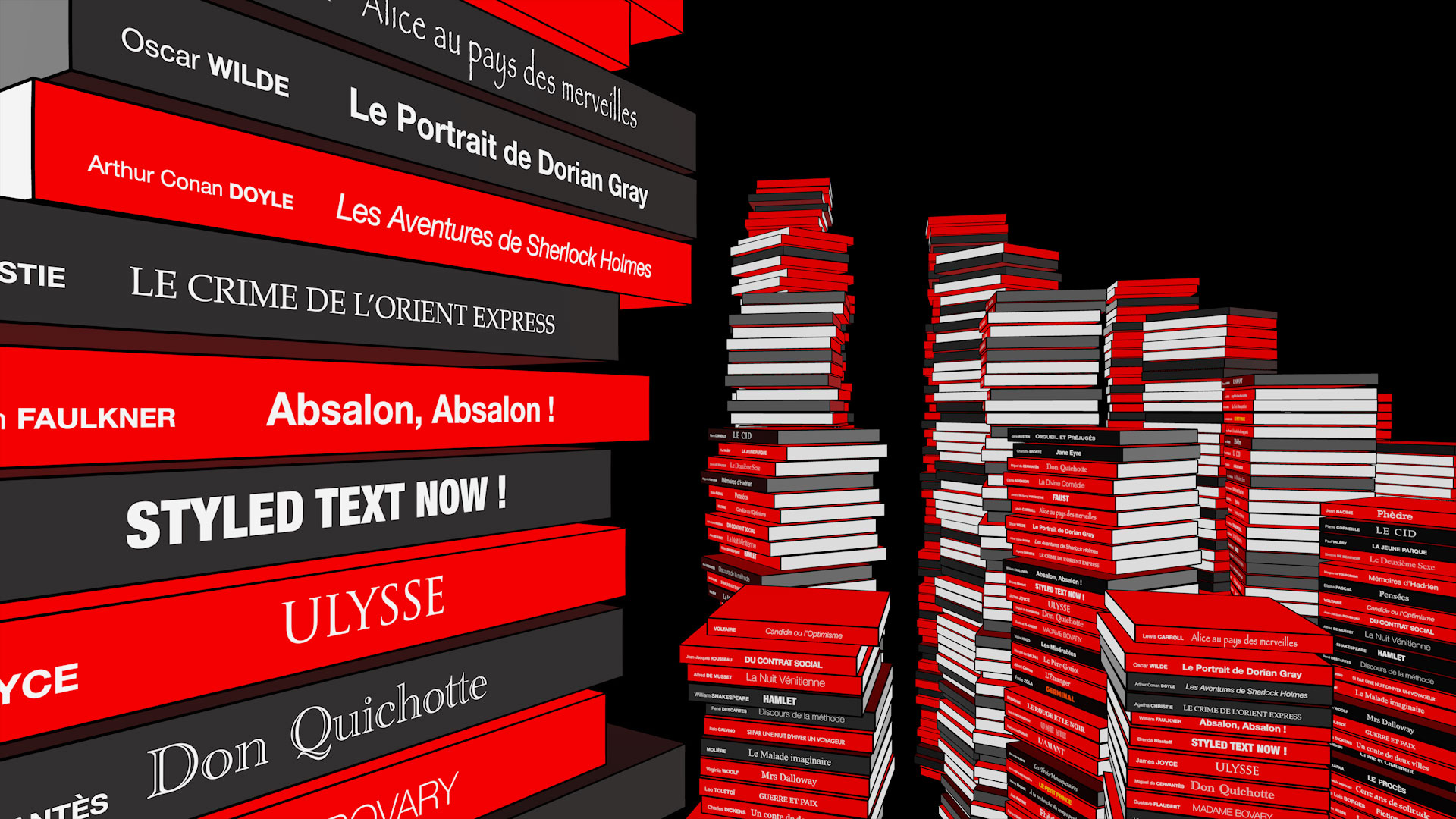 Yanobox Nodes 4 Animated Text Lists