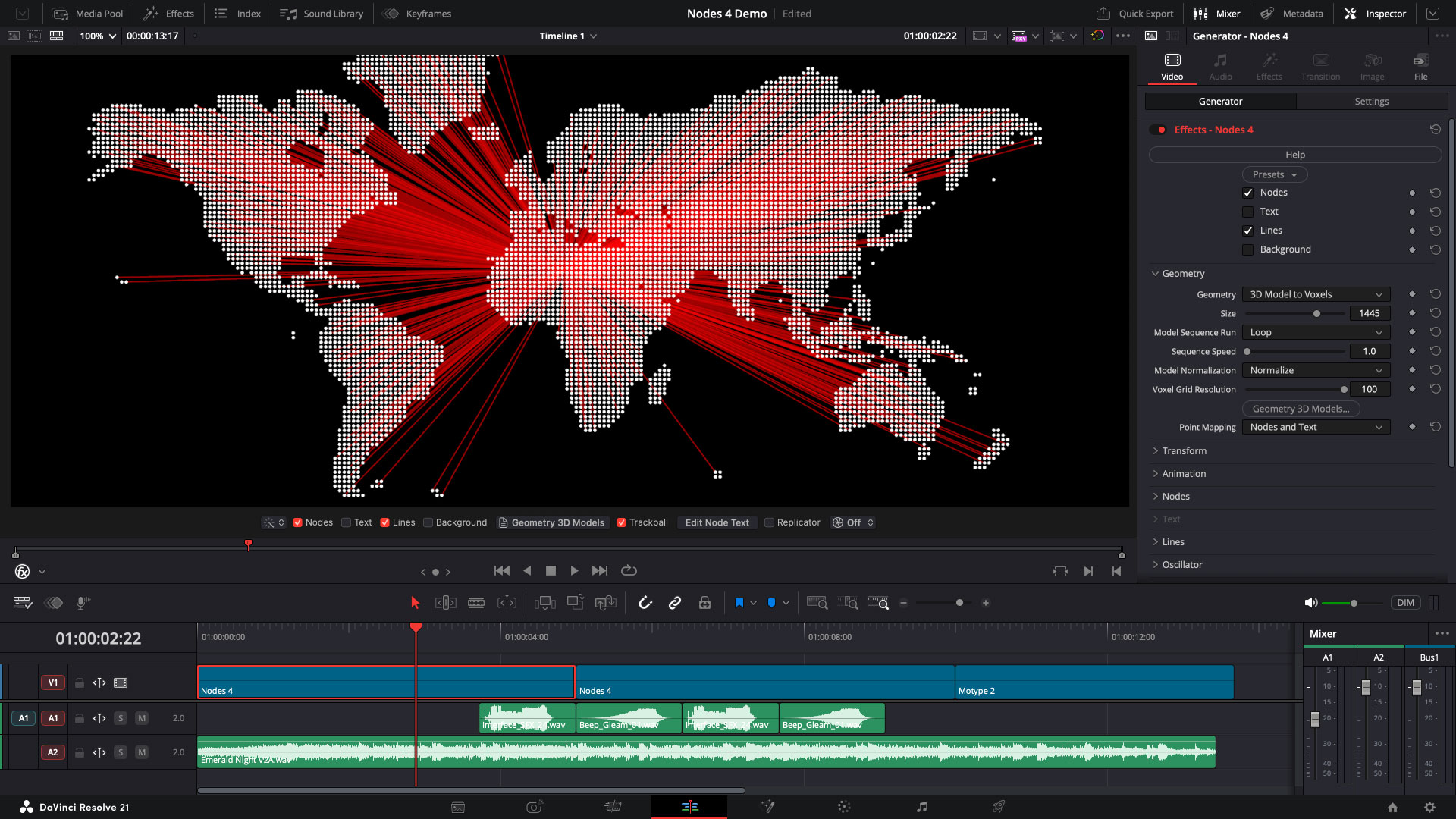 Yanobox Nodes 4 in Davinci Resolve