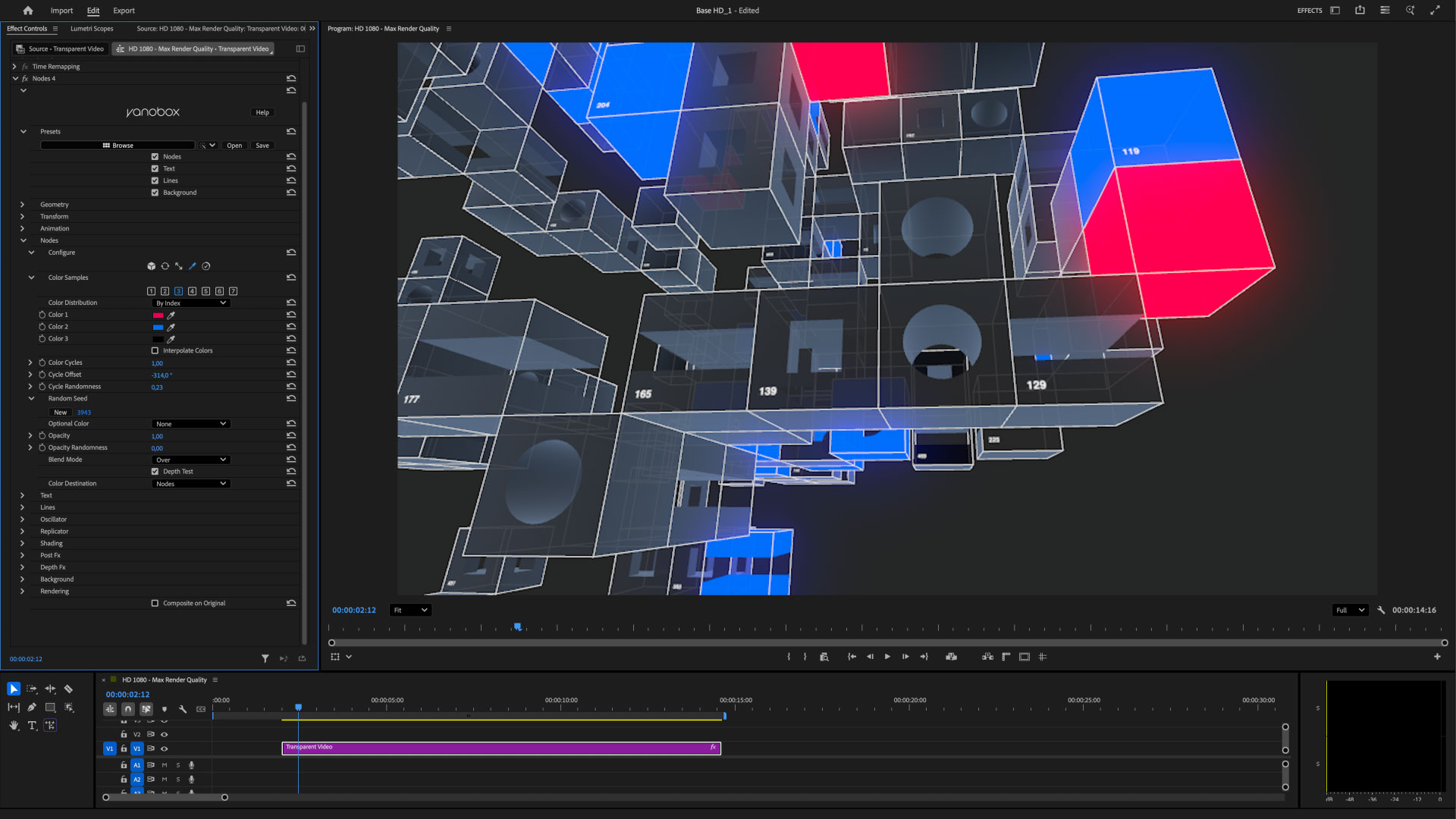 Yanobox Nodes 4 in Premiere Pro