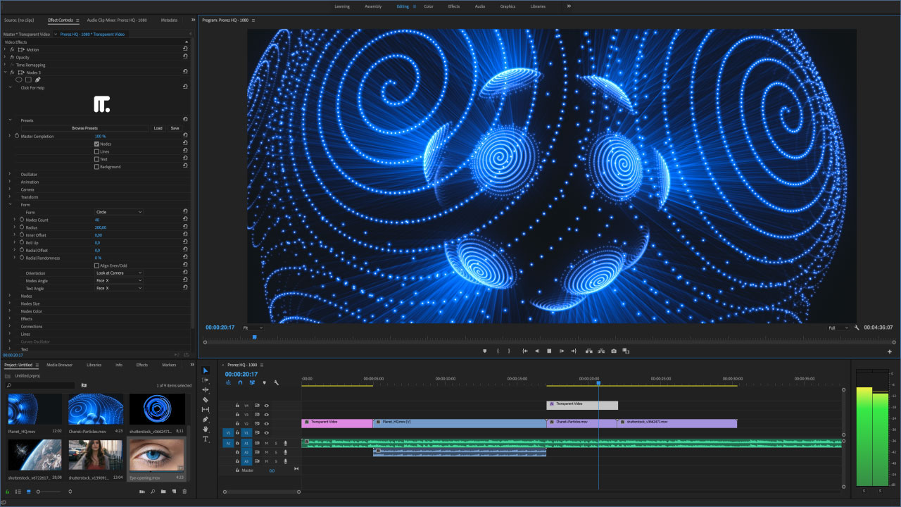 Yanobox Nodes plugin for Premiere Pro